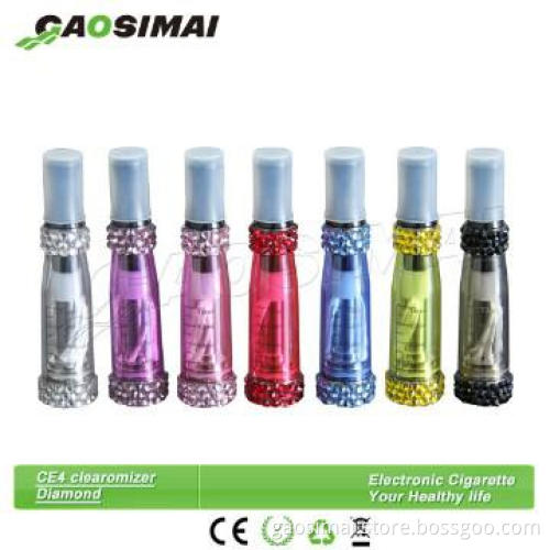 china wholesale electronic cigarette ce4 clearomizer diamond